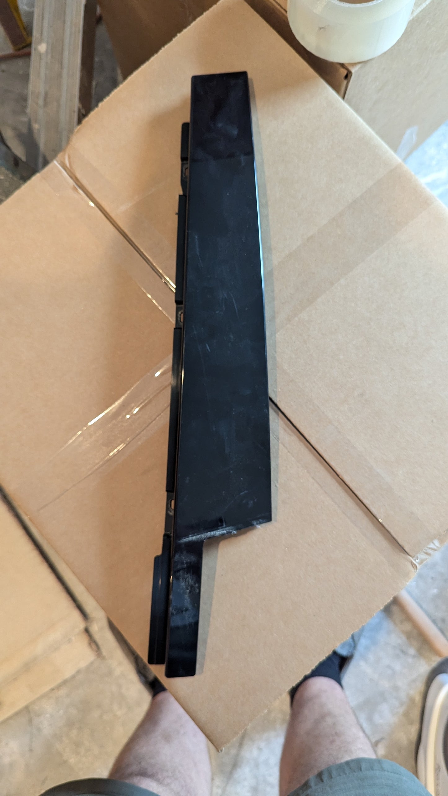 2023 Fisker Ocean Front Left LH Exterior Window Trim Panel 1 piece only FM2960940071B