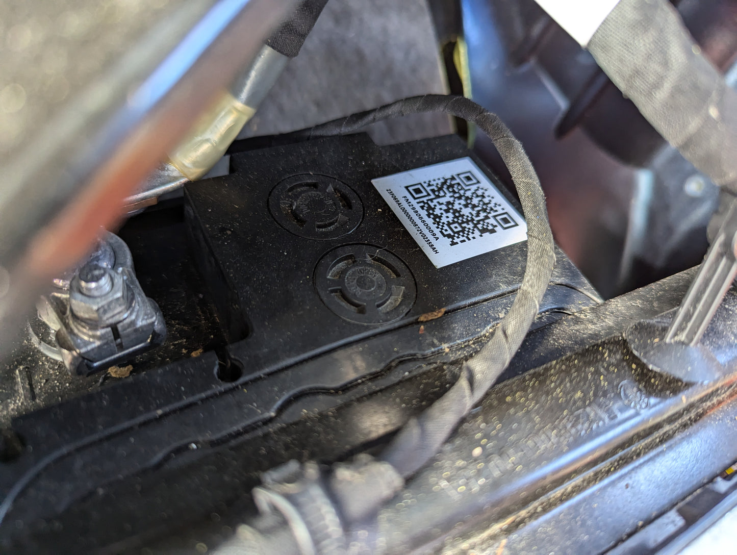 2023 Fisker Ocean 12V Battery Negative Terminal LID COVER ONLY