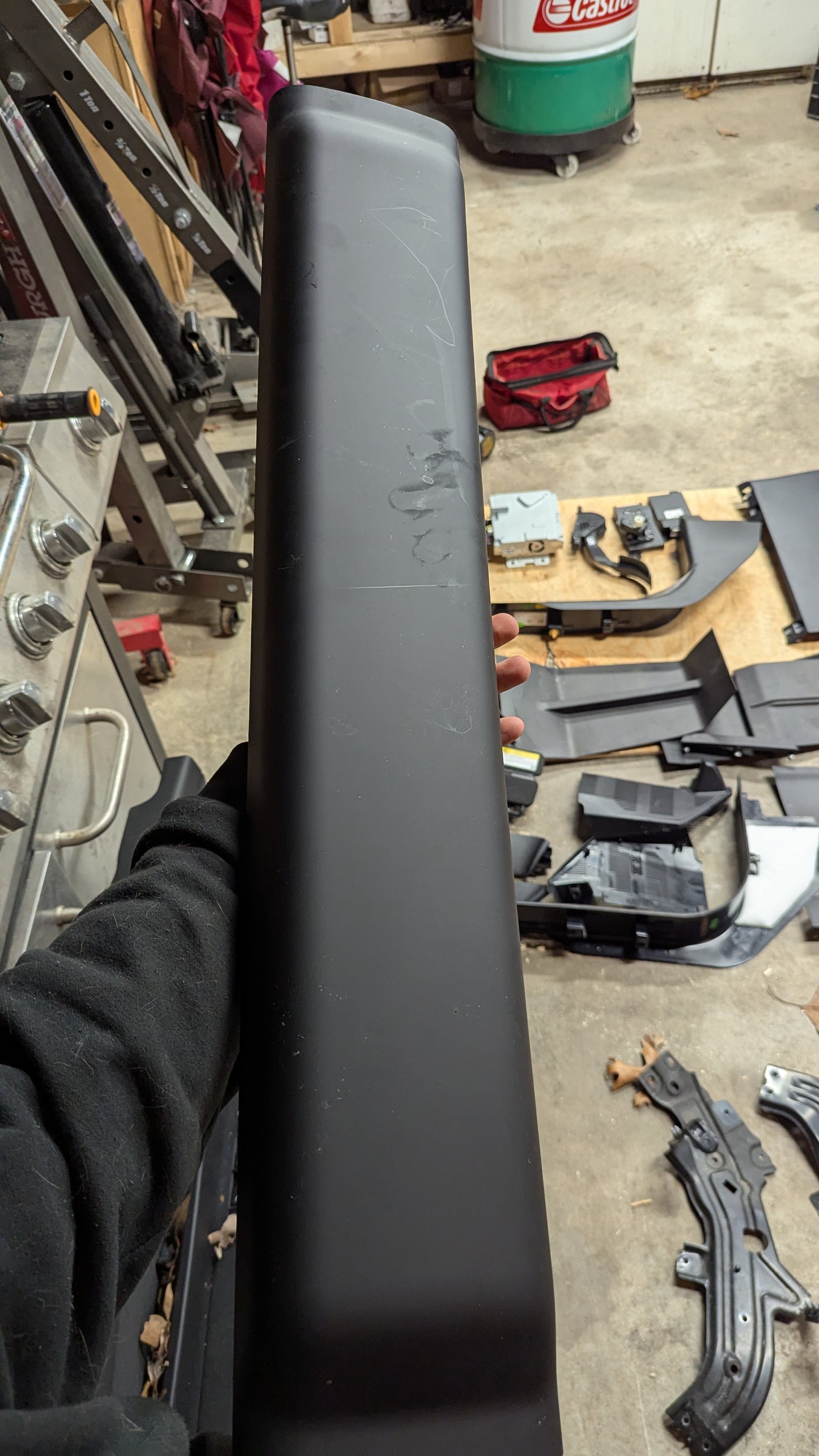 Center Sun Roof Plastic Trim Panel Webasto 150923403