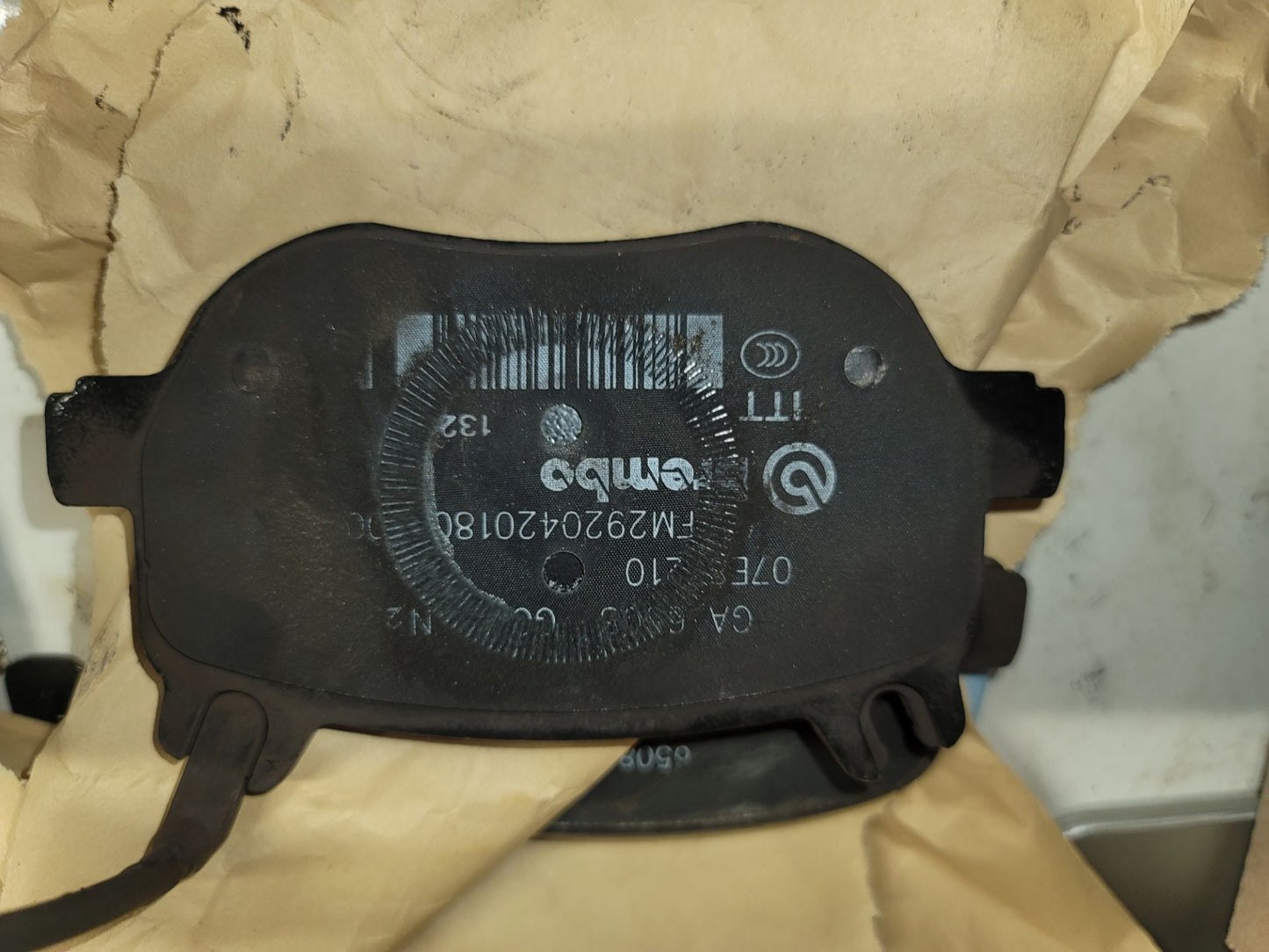2023 Fisker Ocean Pair LH & RH Rear Brake Pads
