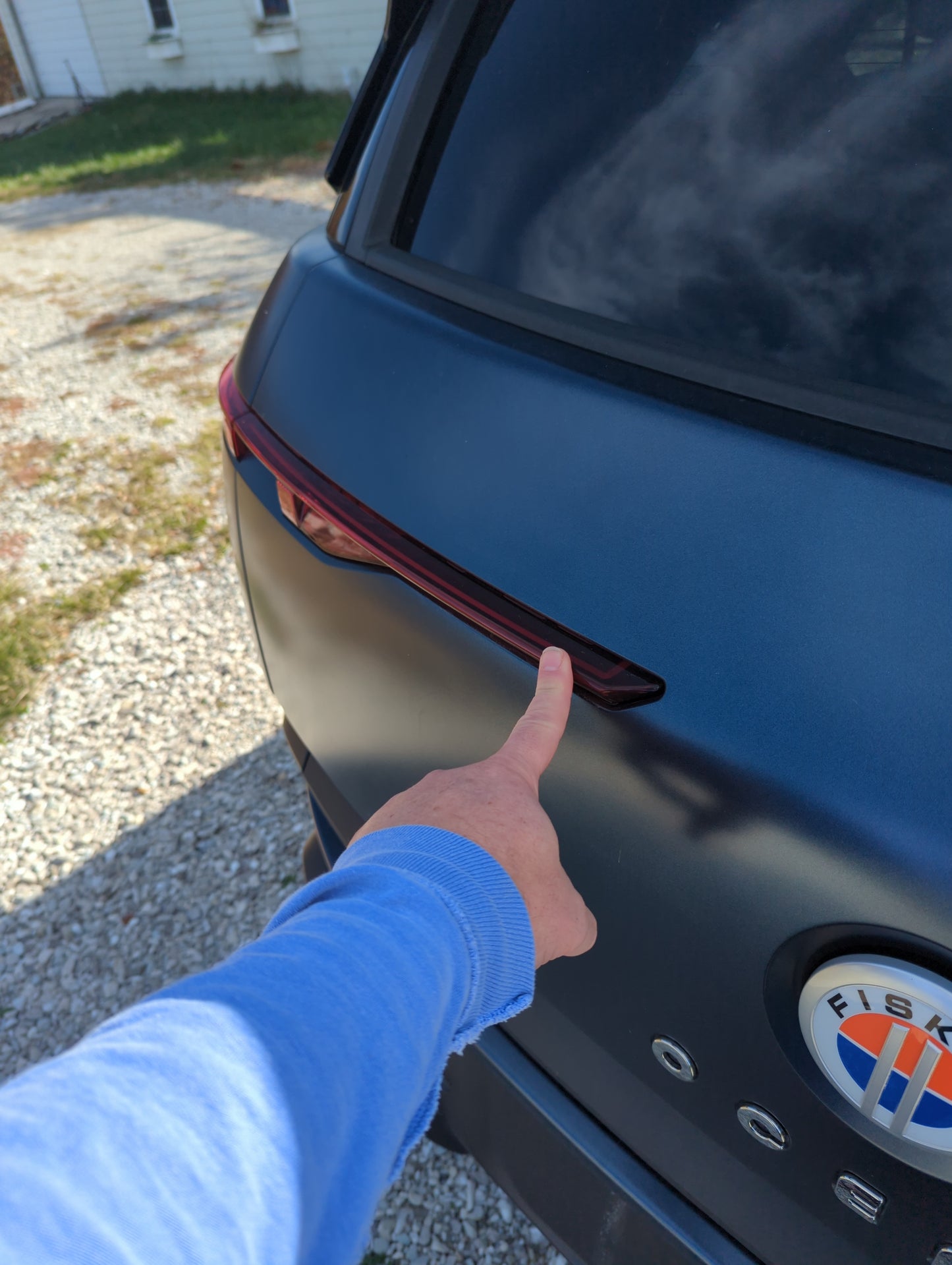 2023 Fisker Ocean One Rear Left LH Tail Light Lamp (Hatch Mount)