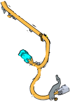 2023 Fisker Ocean  PTC Heater Power Cable (FM2915850222B)