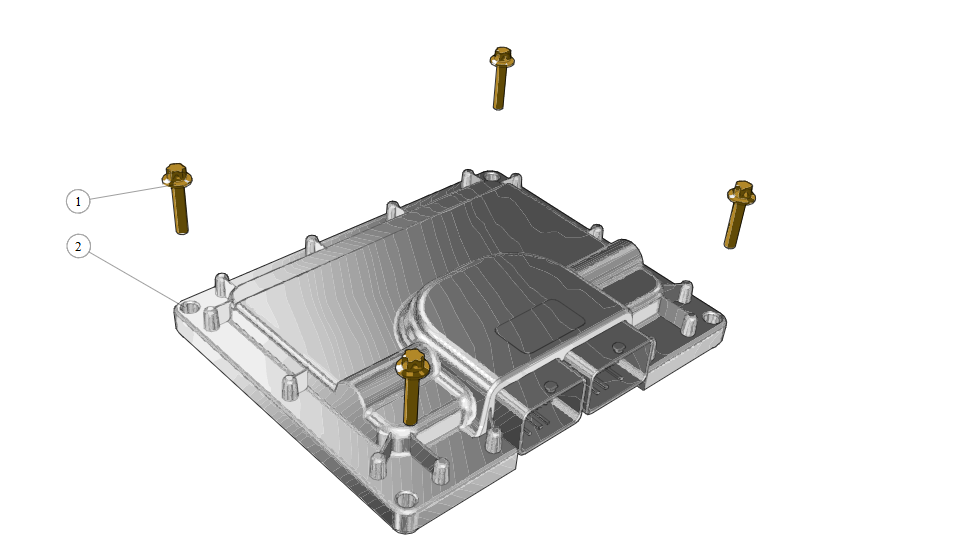 2023 Fisker Ocean  Vehicle Control Module Unit (FM2915900001G)