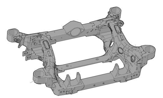 2023 Fisker Ocean  Rear Bare Undercarriage Crossmember (FM2920200168D)