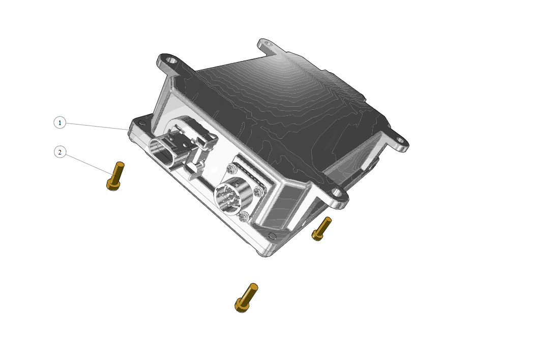 2023 Fisker Ocean  OEM DC To DC Converter (FM2925860001F)