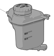 2023 fisker Ocean  Engine Coolant Reservoir Bottle (FM2930200062A)