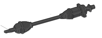 2023 Fisker Ocean  OEM Rear Left Axle Shaft FM2920800062B00023F