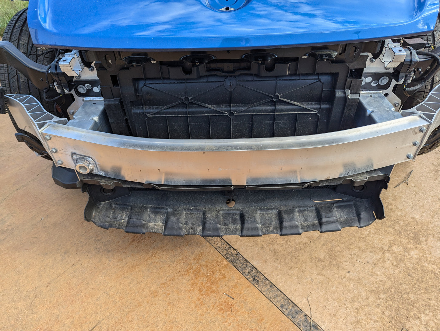 2023 FISKER OCEAN FRONT BUMPER crash bar reinforcement