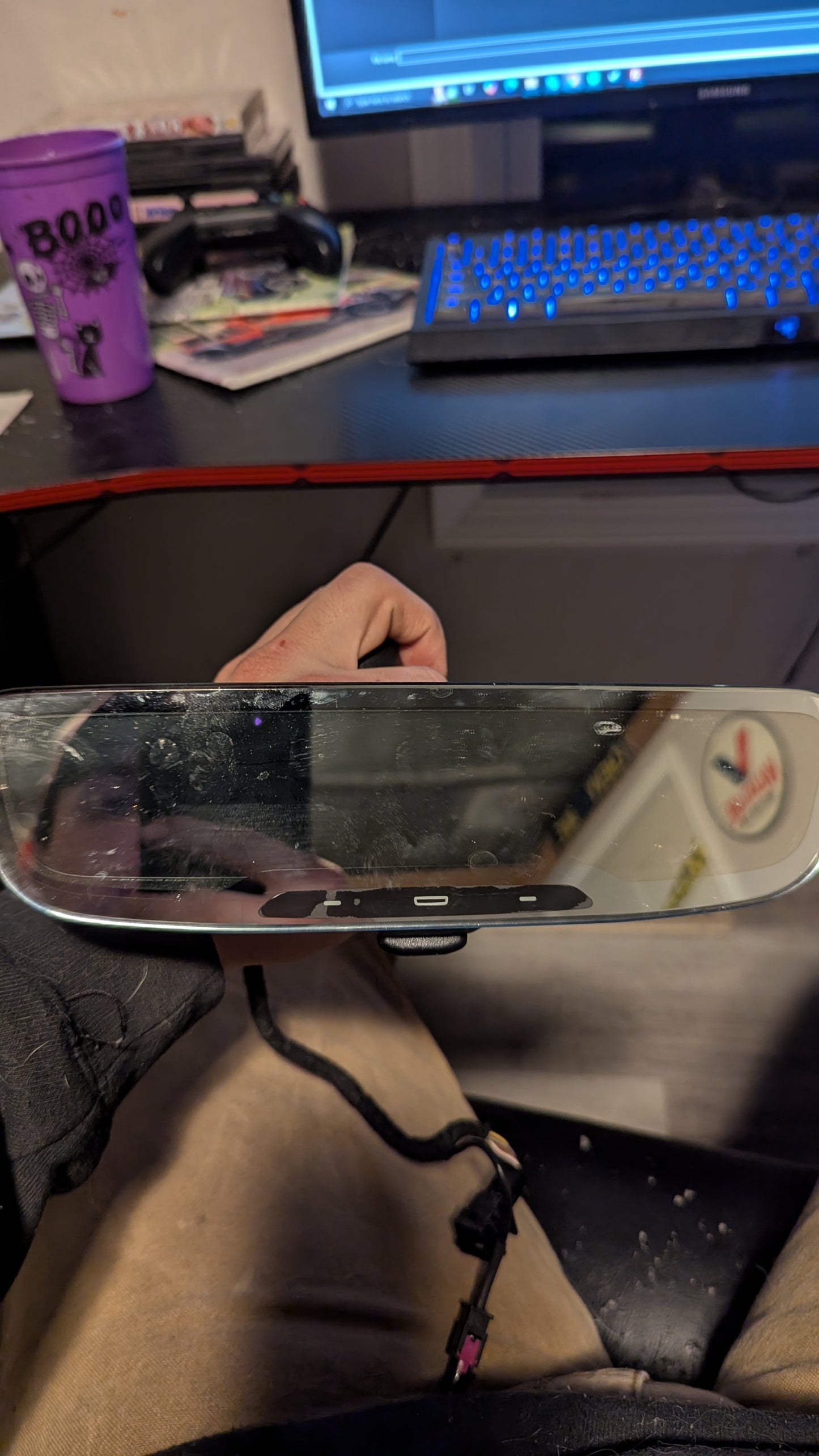 2023 Fisker Ocean  Framless Auto Dim Interior Rear View Mirror FM2955400009D