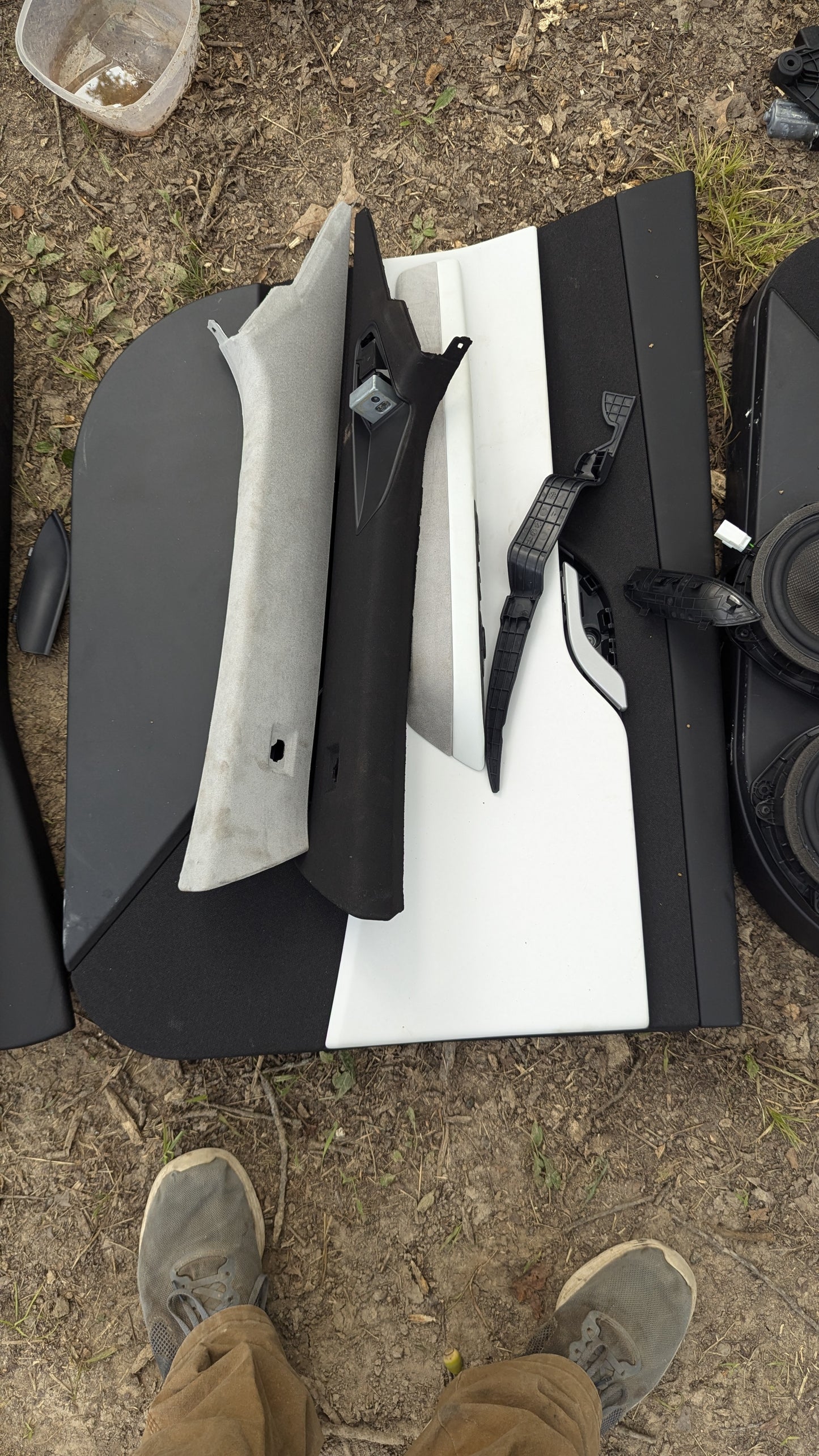 2023 Fisker Ocean Front Right RH Interior Door Trim Panel