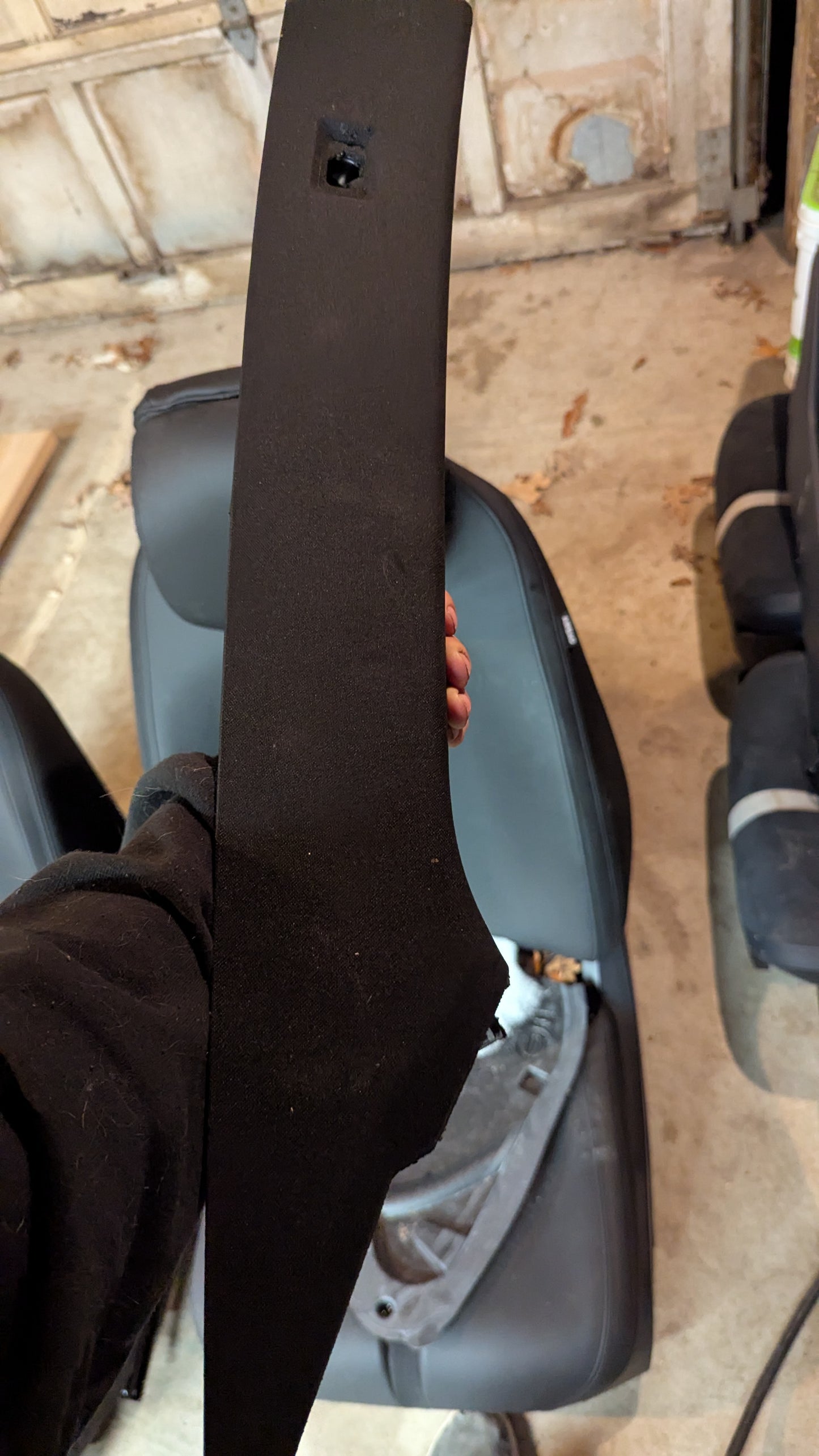 2023 Fisker Ocean  Right RH Interior A Pillar Trim Panel