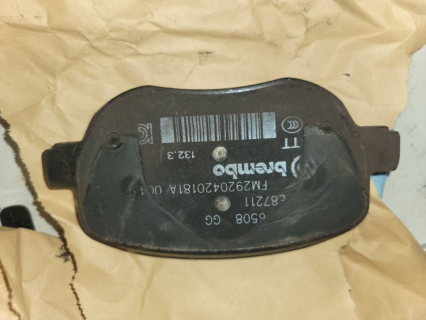 2023 Fisker Ocean  Pair LH & RH Rear Brake Pads