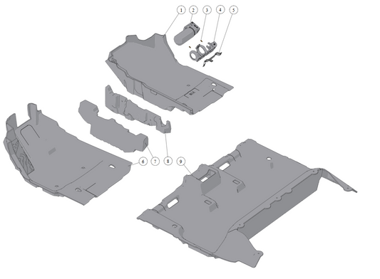 2023 Fisker Ocean  Interior Cabin Carpet Cleanout