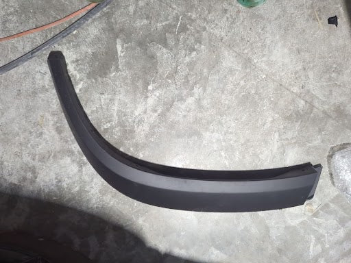 2023 Fisker Ocean  Rear Left Exterior Quarter Moulding Flare (Textured Black)