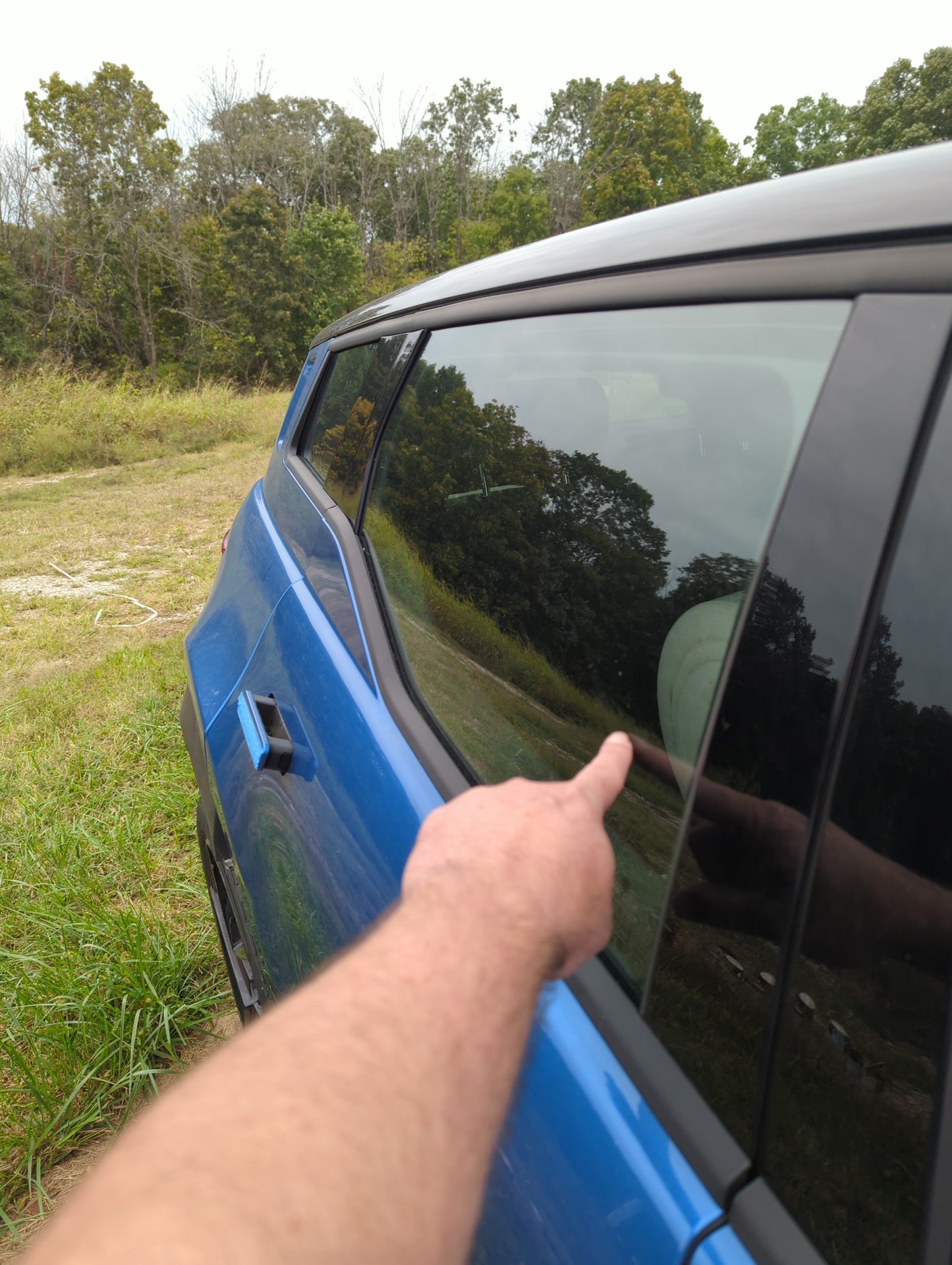2023 Fisker Ocean  Rear Right RH Door Window Glass Glass Only