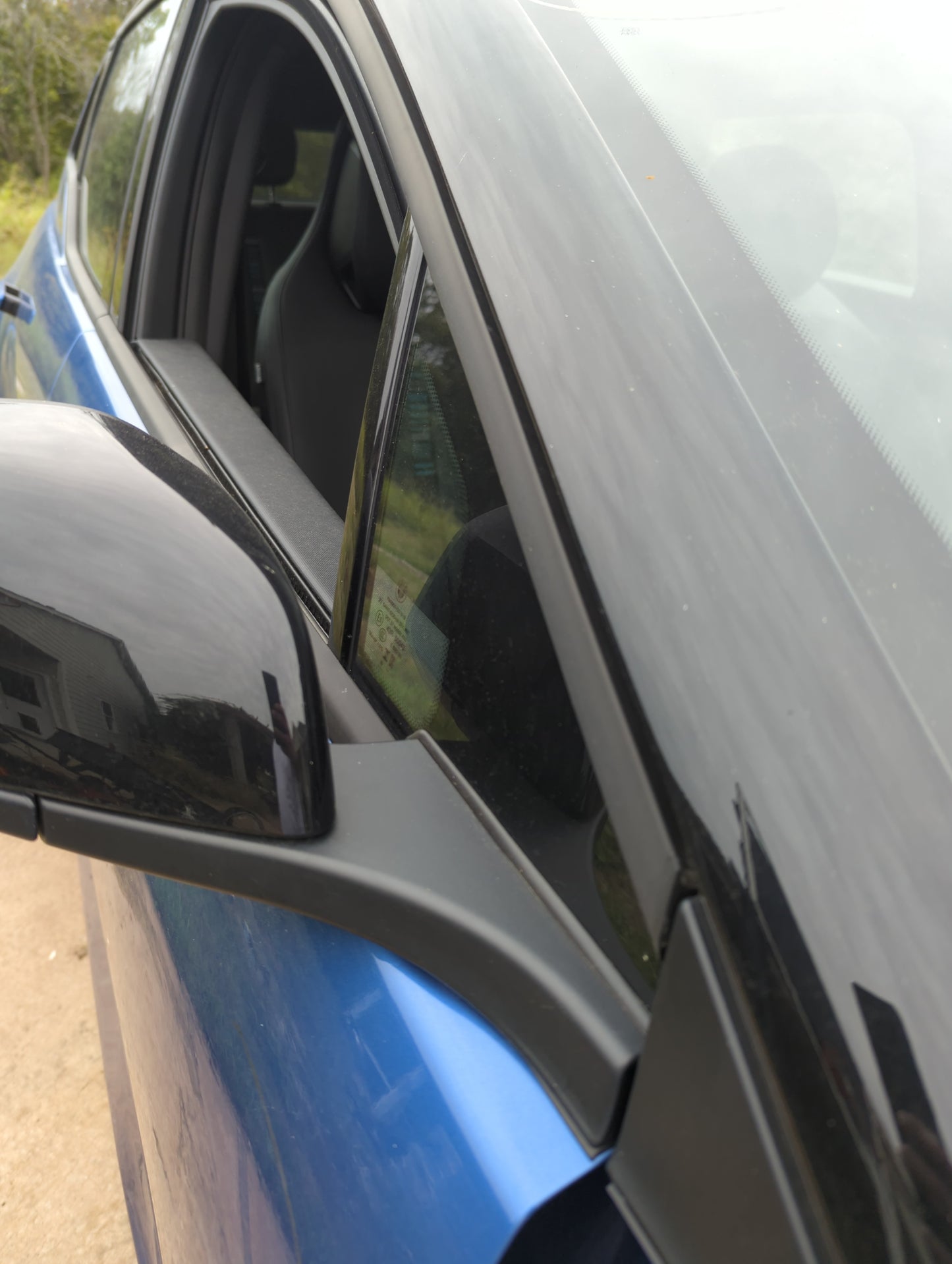 2023 Fisker Ocean Front Right RH Triangle Window Glass Only