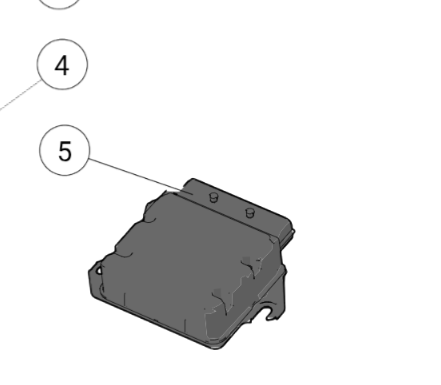 2023 Fisker Ocean airbag control unit (un-deployed) FM2980110008B