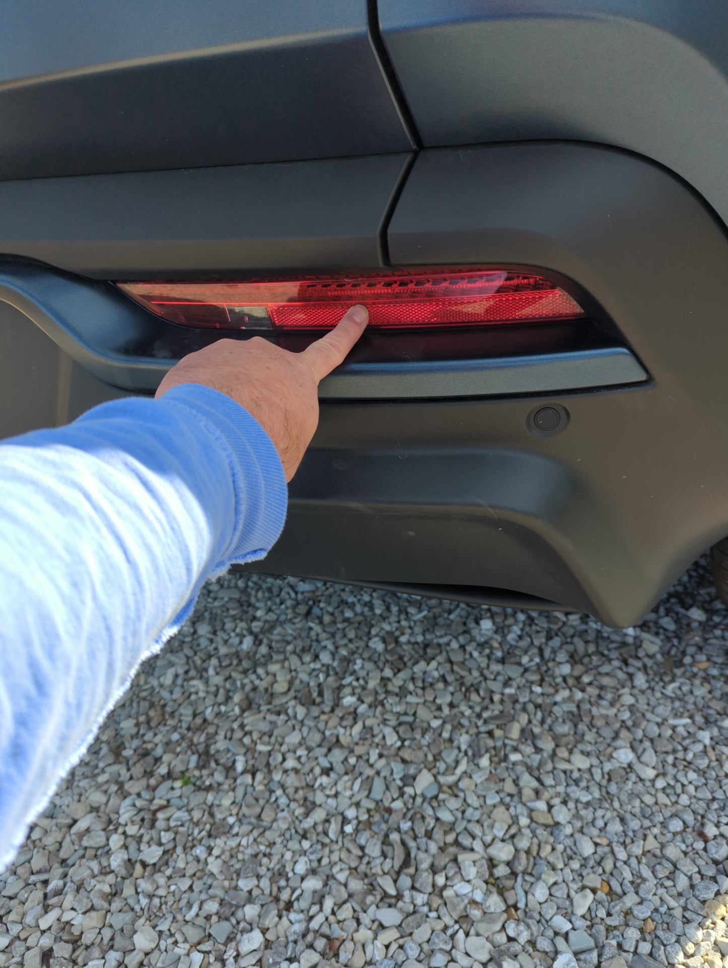 2023 Fisker Ocean  Right RH OEM Inner (Bumper Mount) Tail Light Lamp